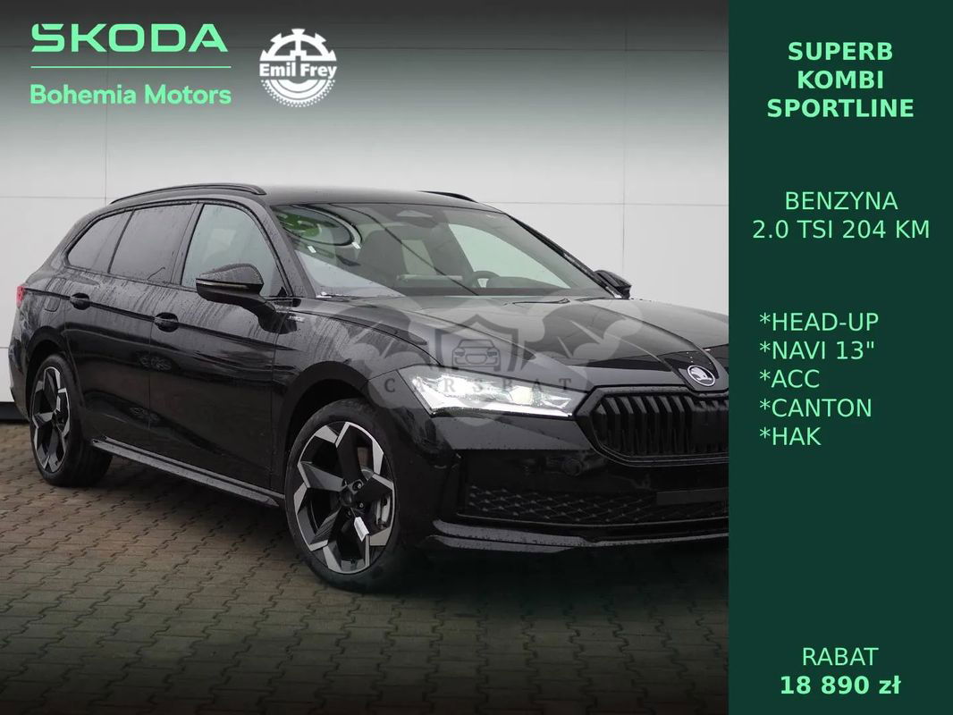 Skoda Superb VI 2.0 TSI Sportline DSG 2024