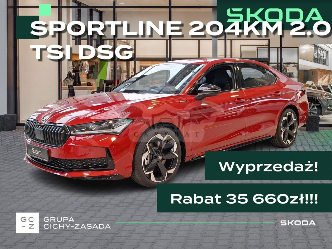 Skoda Superb VI 2.0 TSI Sportline DSG 2024