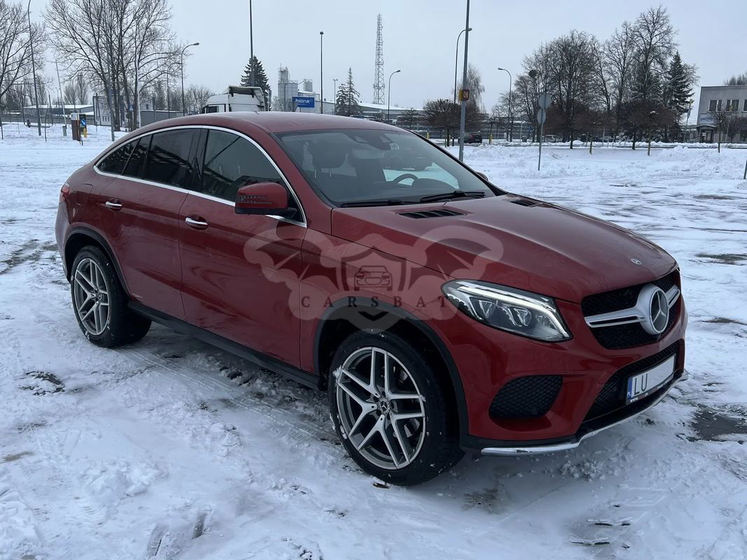 Mercedes-Benz GLE W166 350 d Coupe 4Matic 9G-TRONIC AMG Line 2017