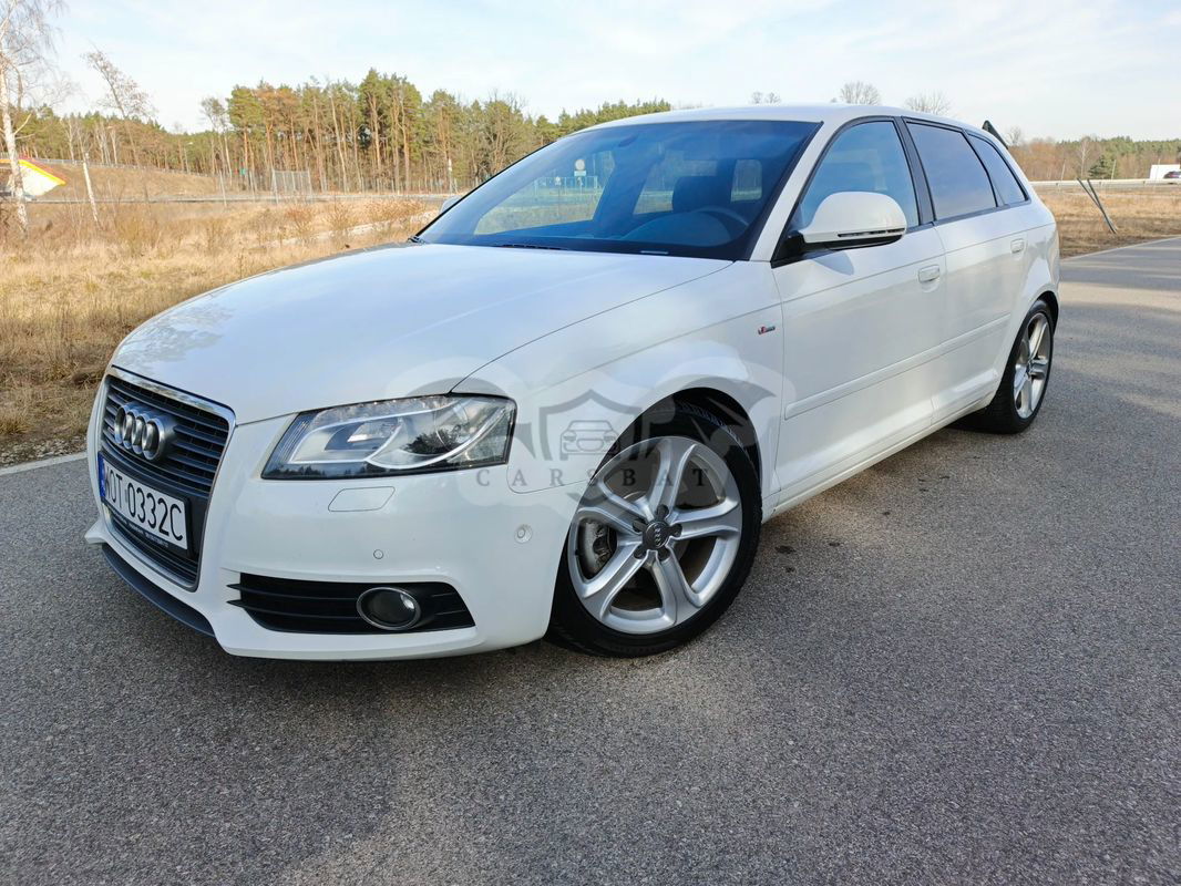 Audi A3 8P 2.0 TDI Sportback DPF quattro S line Sportpaket plus 2010