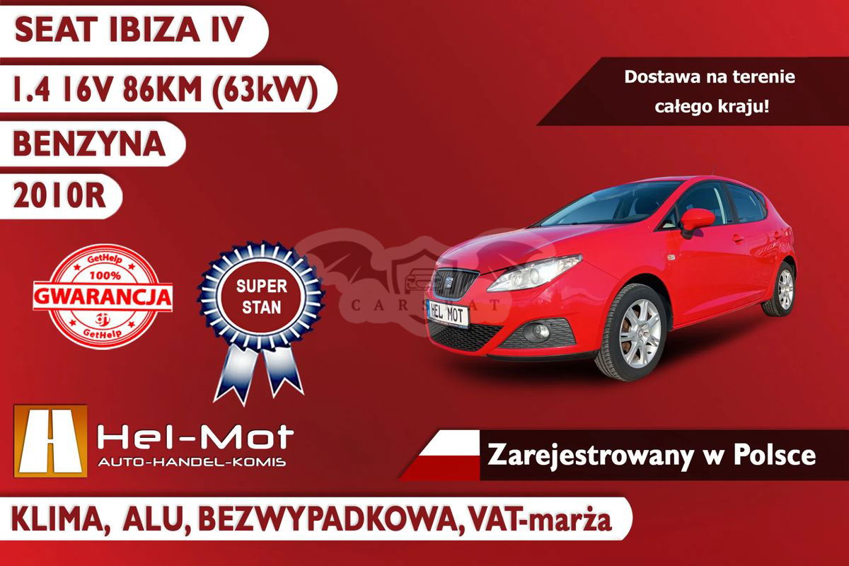 Seat Ibiza IV 1.4 16V Style 2010
