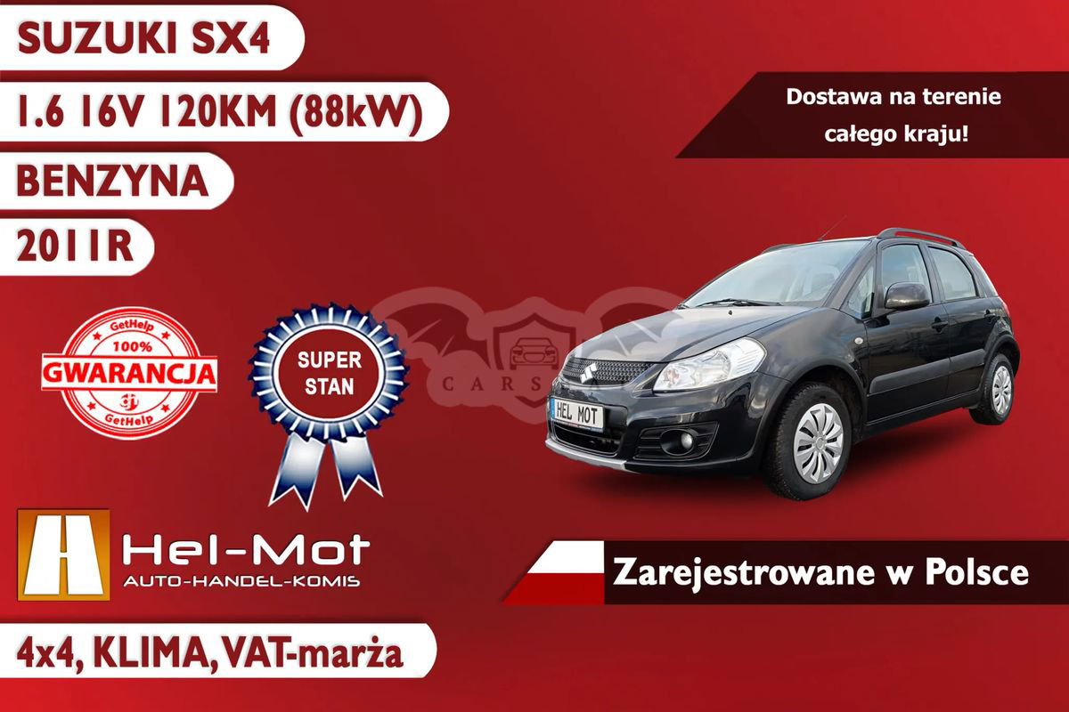 Suzuki SX4 I 1.6 Comfort 4WD 2011