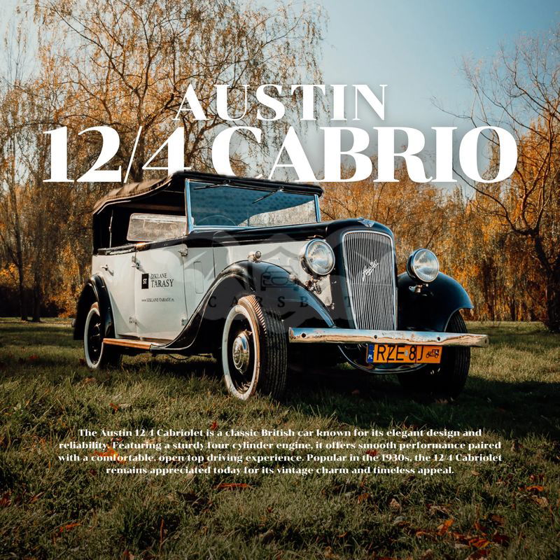Austin  zabytkowy austin 12/4 cabrio 1936 rok 1936