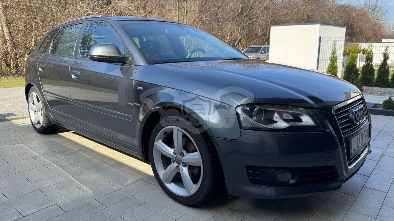 Audi A3 8P 2.0 TDI Sportback DSG S line Sportpaket plus 2009