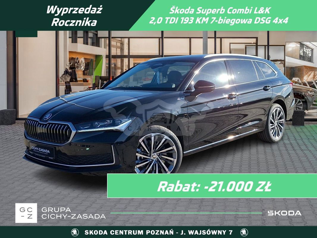Skoda Superb VI 2.0 TDI SCR 4x4 L&K DSG 2024