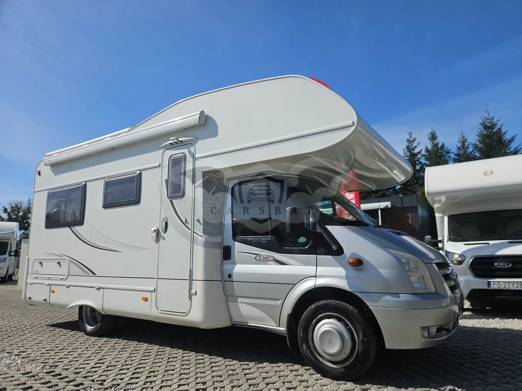 Lmc Transit kamper 2.4tdci zimowy klima 6.3m 2010