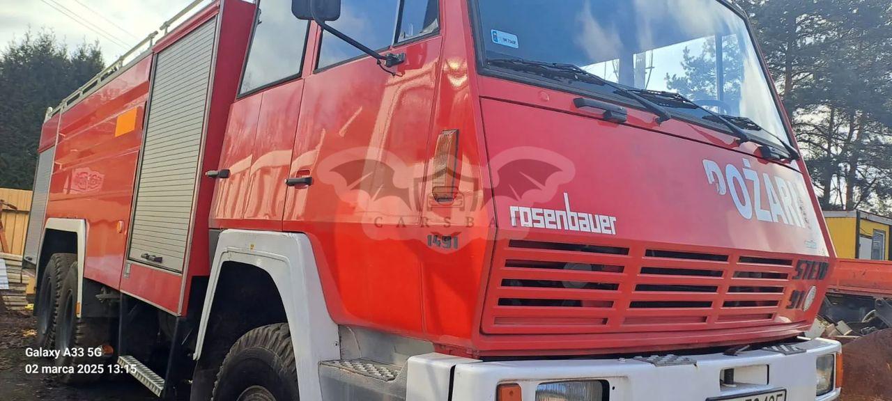 Steyr Samochód pożarniczy  6x6 1987