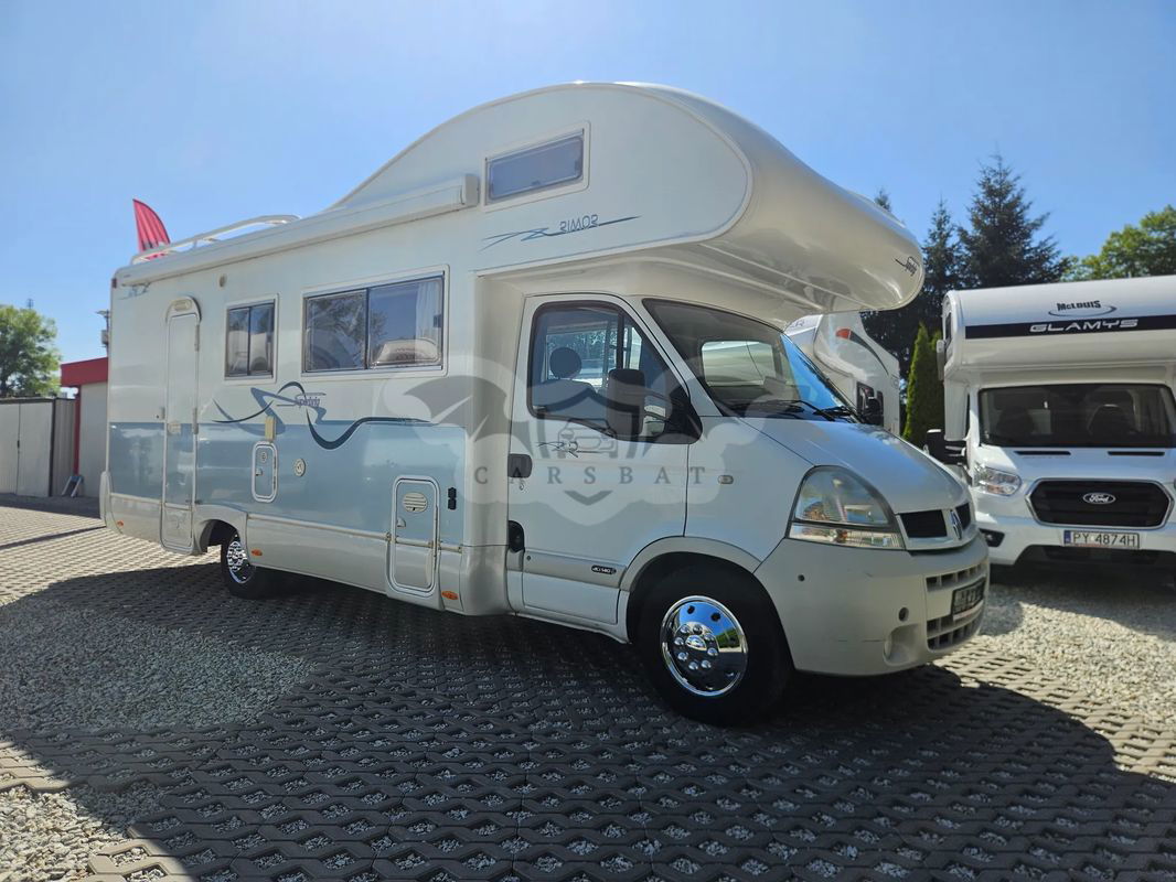 Rimor Master 3.0 dci 140km kamper 7 osobowy klima garaz 2006