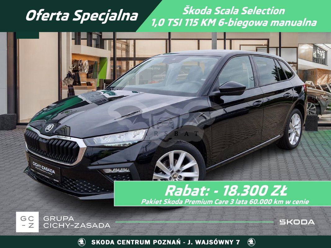 Skoda Scala 1.0 TSI Selection 2024