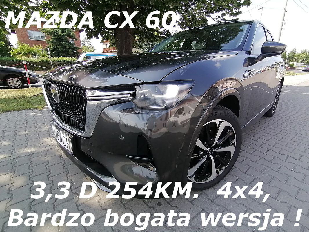 Mazda CX-60 e-SKYACTIV-D 254 M HYBRID AWD TAKUMI 2023