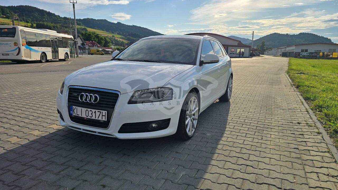 Audi A3 8P 2.0 TDI Sportback DPF quattro S line Sportpaket plus 2009