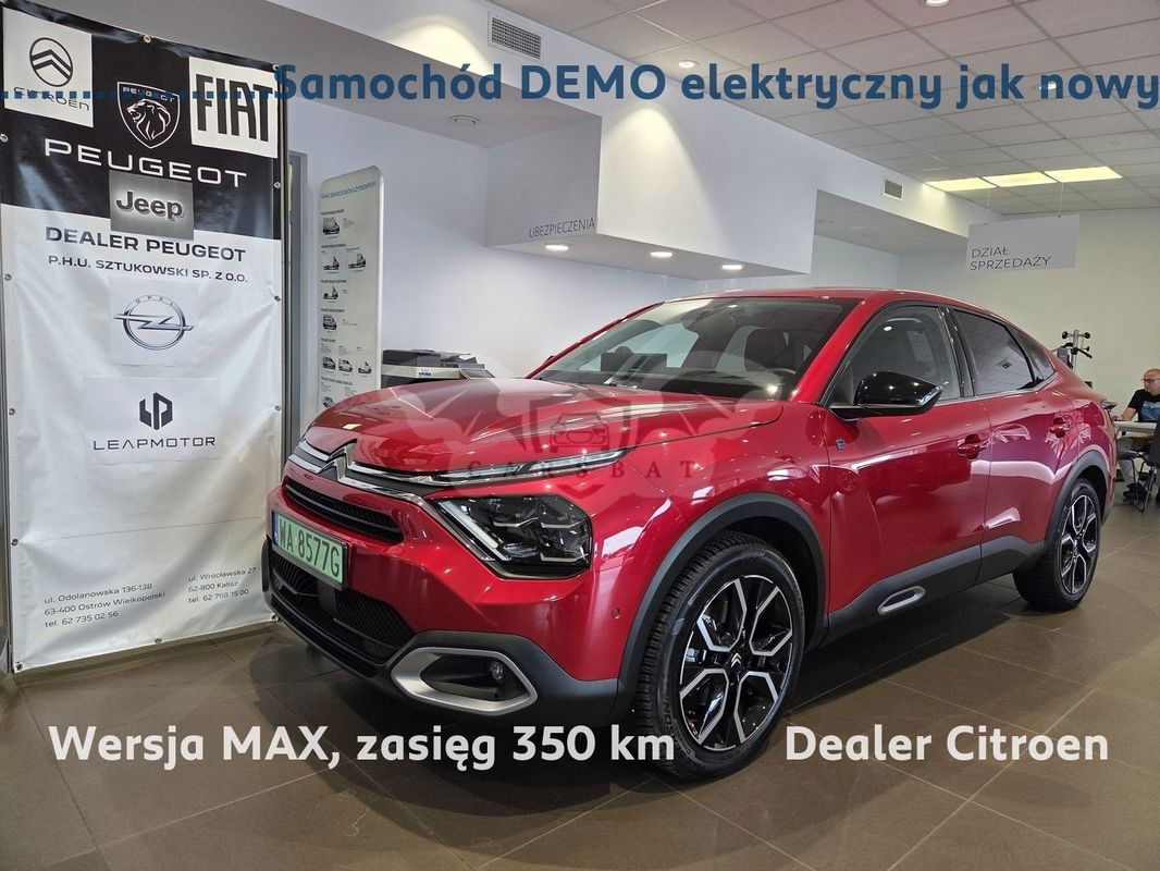 Citroën C4 X e-C4 X EV136 50kWh Plus 2024