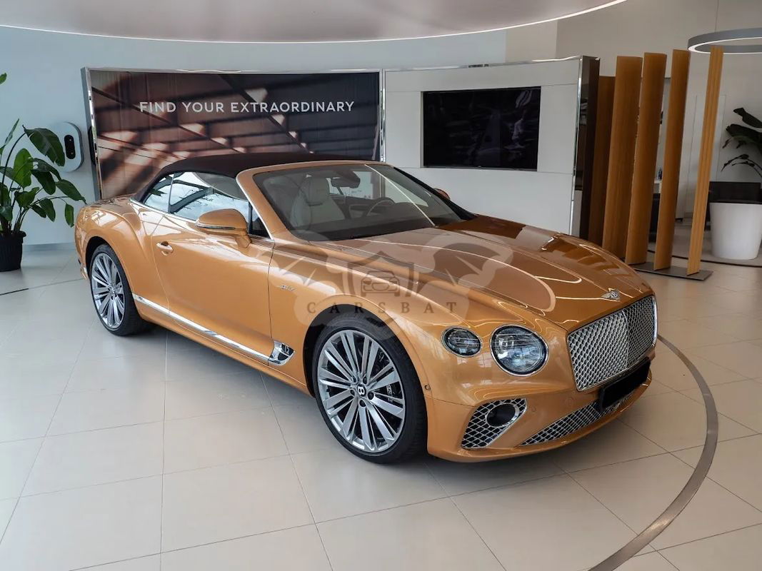 Bentley Continental New Convertible Speed 2022