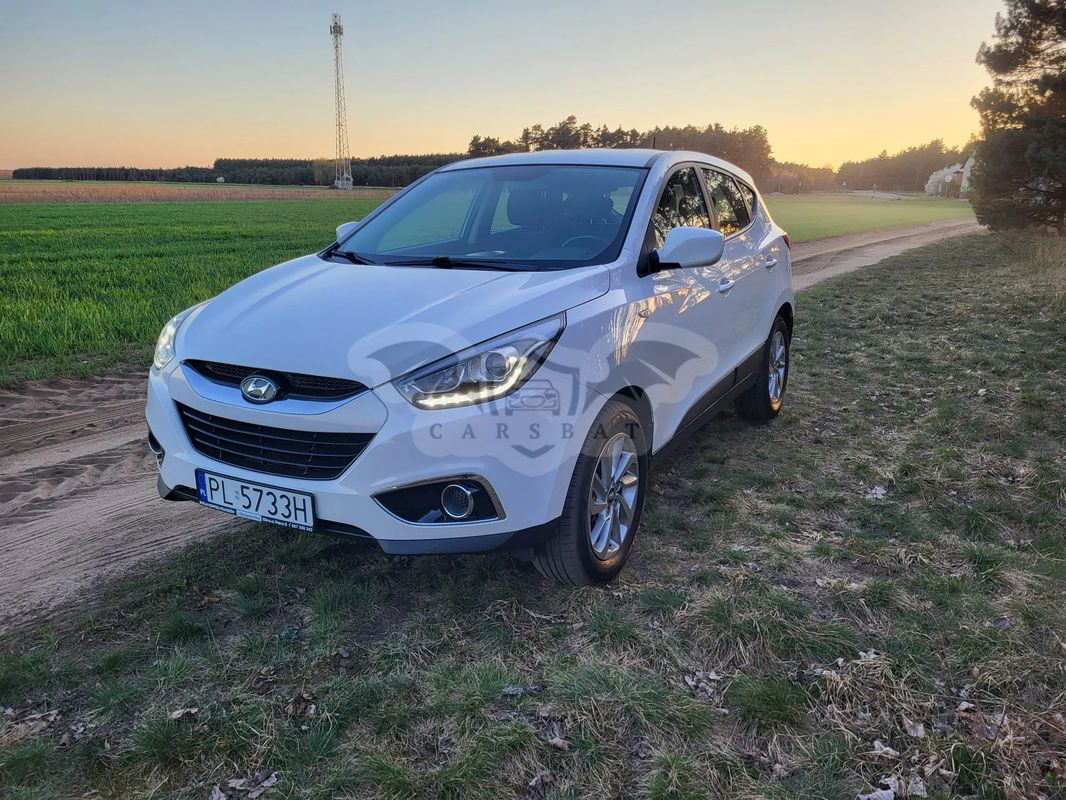 Hyundai Tucson II blue 1.7 CRDi 2WD Intro Edition 2014