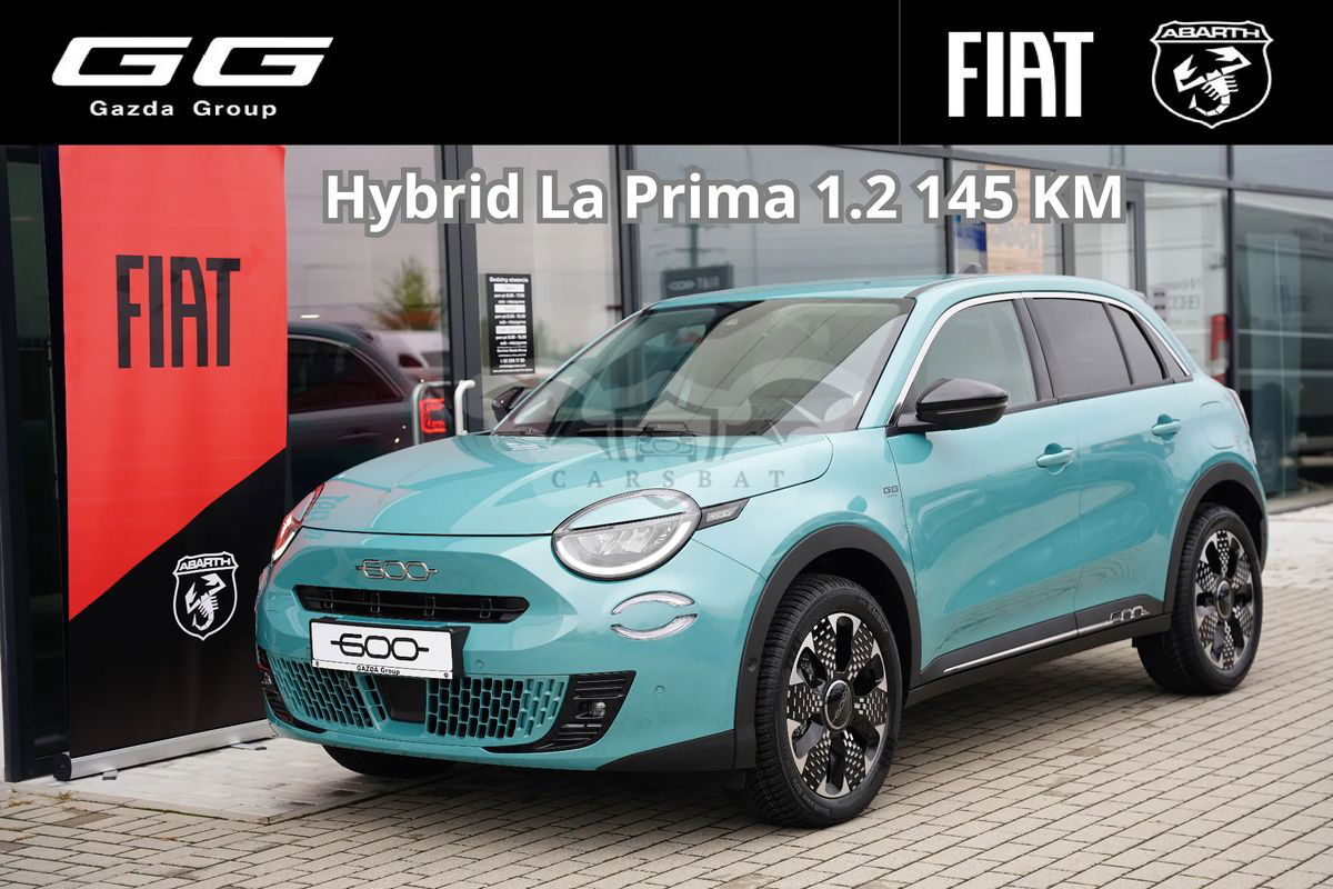 Fiat 600 1.2 Turbo Hybrid La Prima eDCT 2025