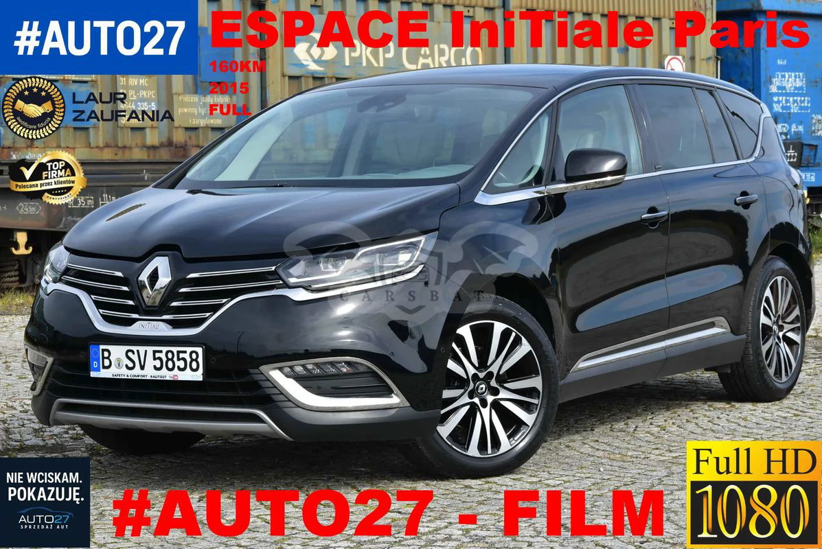 Renault Espace V 1.6 dCi Energy Initiale Paris EDC 7os 2015