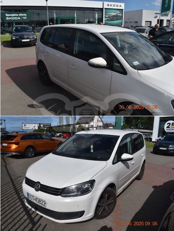 Volkswagen Touran II 2.0 TDI DPF BlueMotion Technology DSG Comfortline 2012