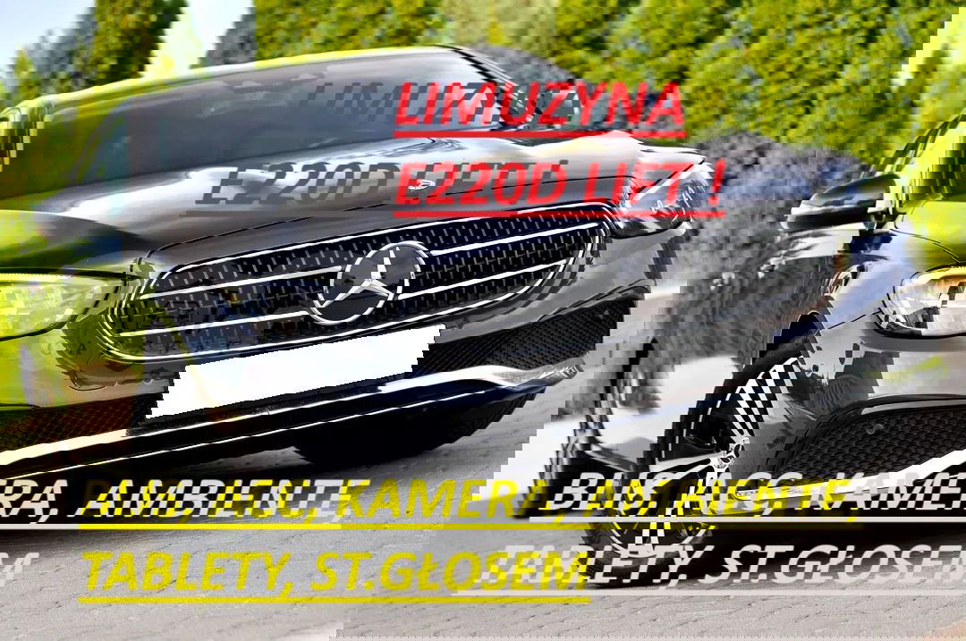 Mercedes-Benz E W213 220 d 9G-TRONIC 2022