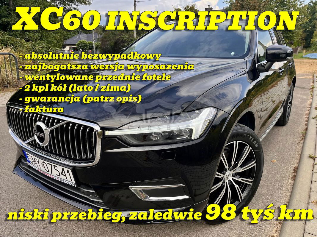 Volvo XC60 II B4 D Geartronic Inscription 2020