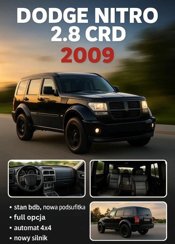 Dodge Nitro 2.8 CRD SXT 2009