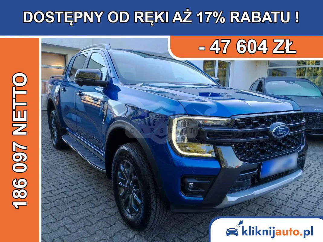 Ford Ranger 2.0 EcoBlue Bi-Turbo 4x4 DC Wildtrak 2025