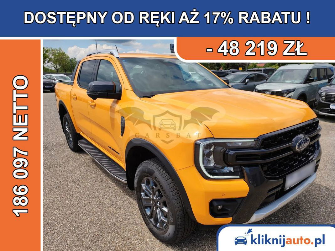 Ford Ranger 2.0 EcoBlue Bi-Turbo 4x4 DC Wildtrak 2025