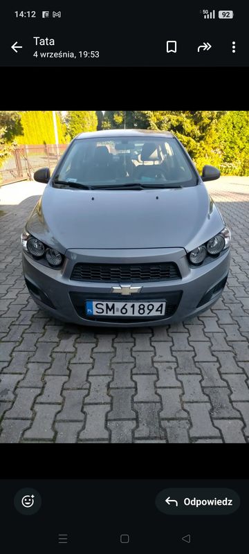 Chevrolet Aveo (Sonic) 2012