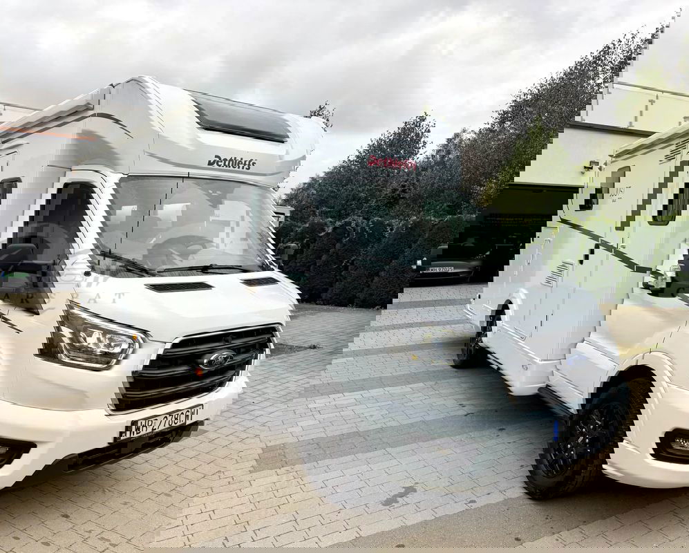 Dethleffs T7055dbl 2024 jak nowy piękny kamper półintegra 4os bdb doposaż. 165km 2024