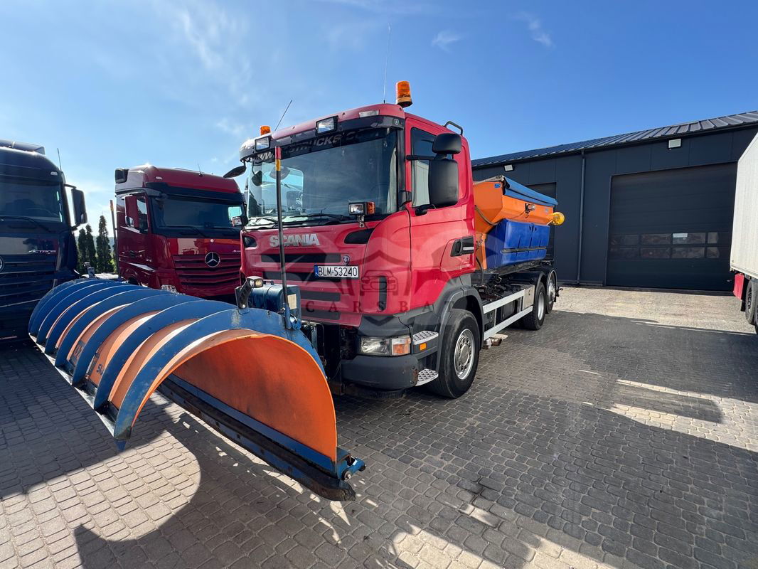 Scania Solarka schmidt 8m3 stan bardzi dobry 2008