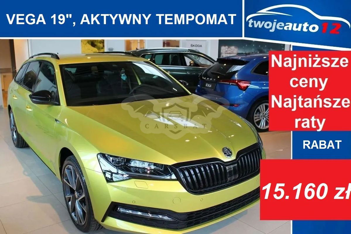 Skoda Superb III 2.0 TDI SCR Sportline DSG 2024