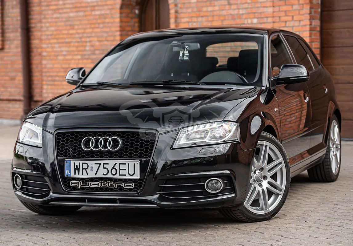 Audi A3 8P 2.0 TFSI Sportback quattro S tronic S line Sportpaket 2009