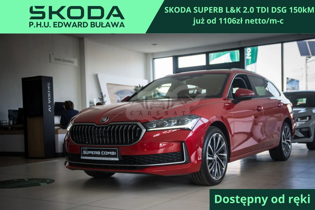 Skoda Superb VI 2.0 TDI SCR L&K DSG 2024
