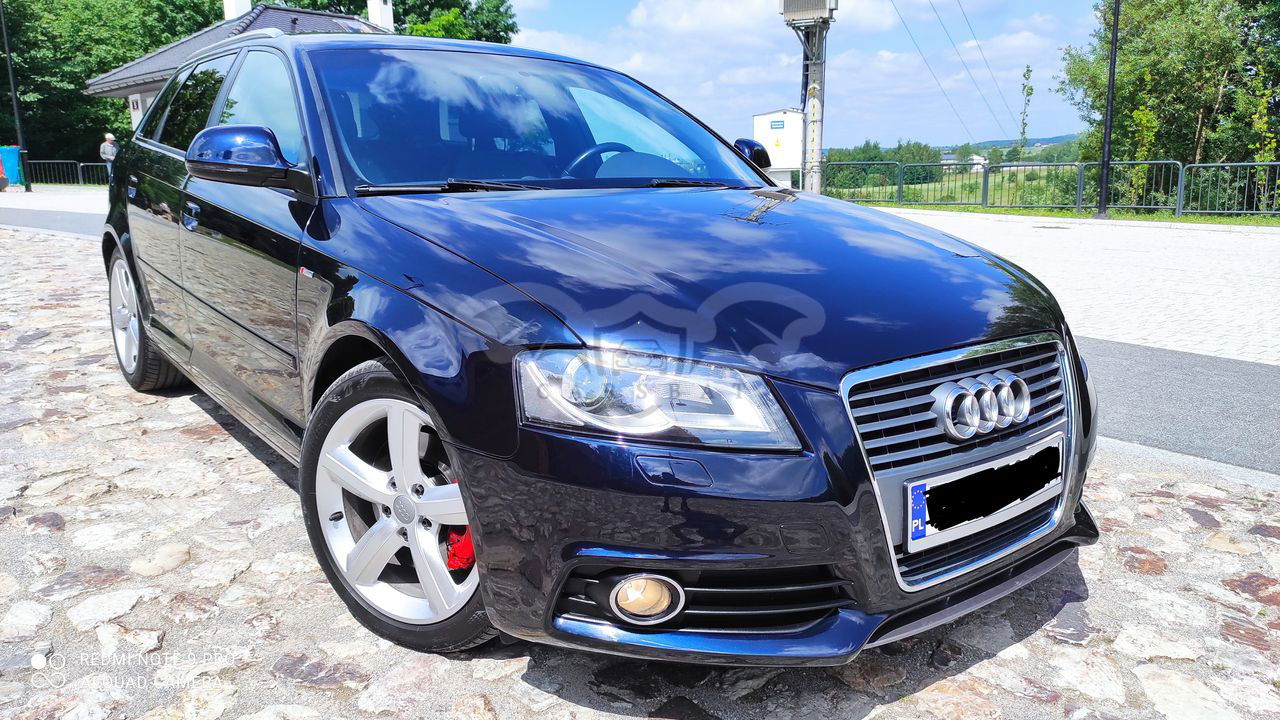 Audi A3 8P 2.0 TDI Sportback DPF S line Sportpaket (plus) 2009