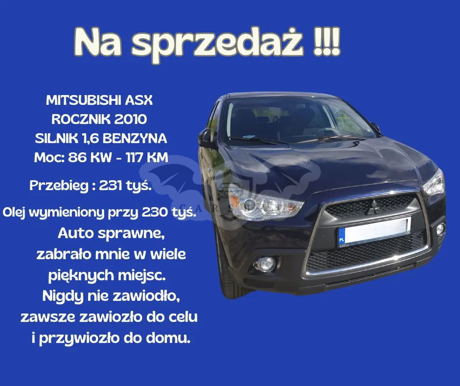 Mitsubishi ASX 1.6 2WD Invite 2010