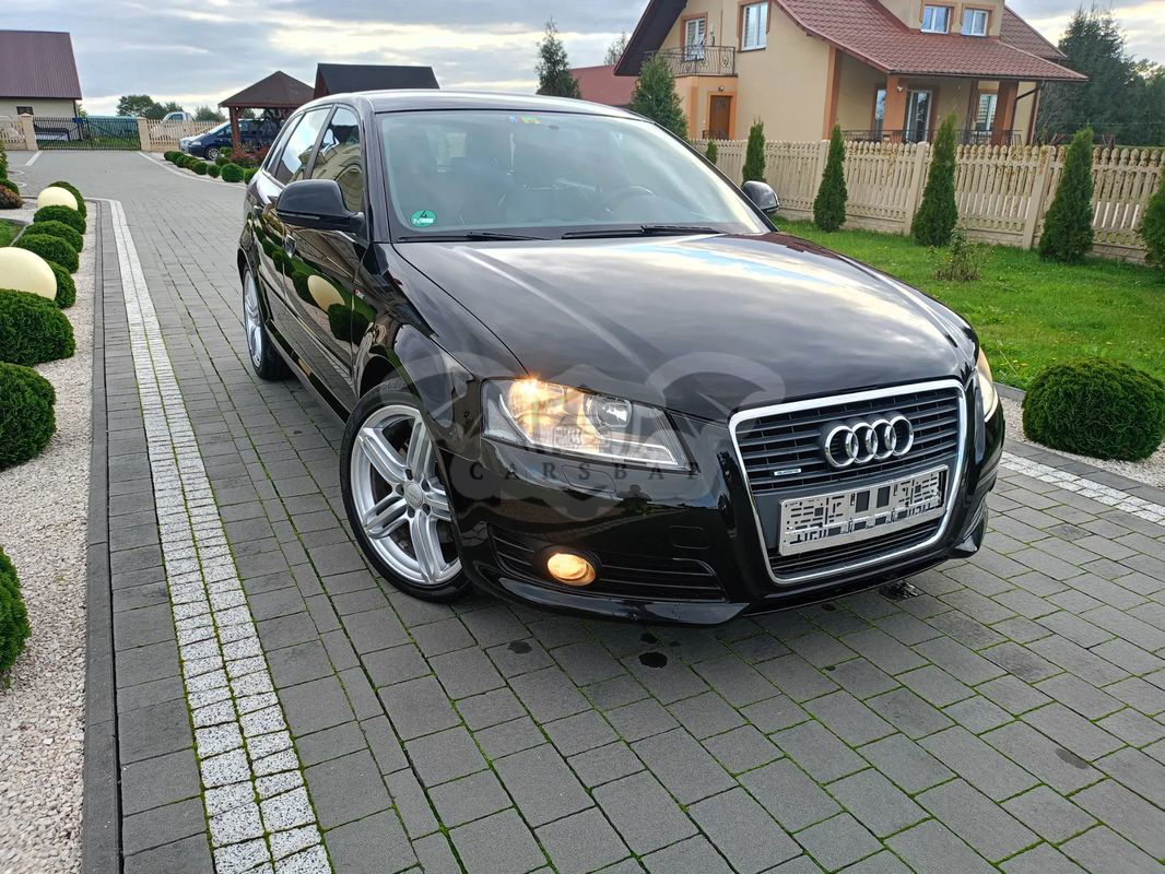 Audi A3 8P 2.0 TDI Sportback DPF quattro S line Sportpaket 2009