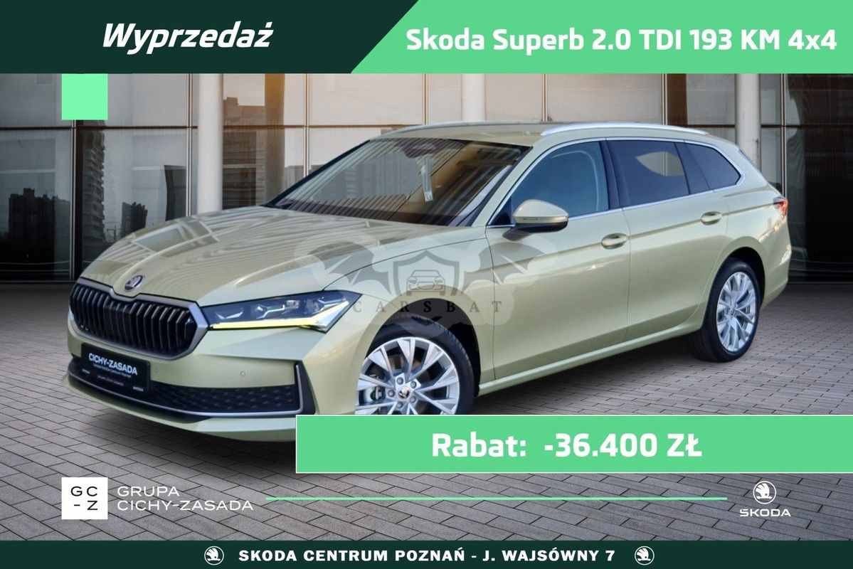 Skoda Superb VI 2.0 TDI SCR 4x4 Selection DSG 2024