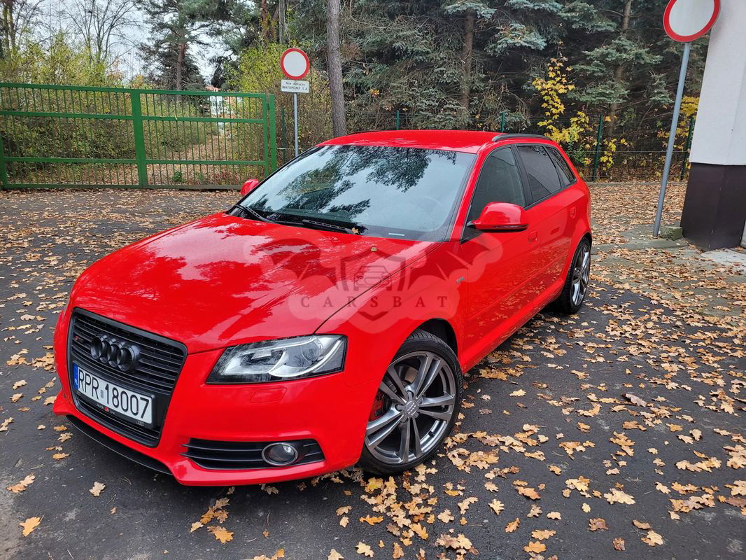 Audi A3 8P 2.0 TDI Sportback DPF (DSG) S tronic S line Sportpaket plus 2010