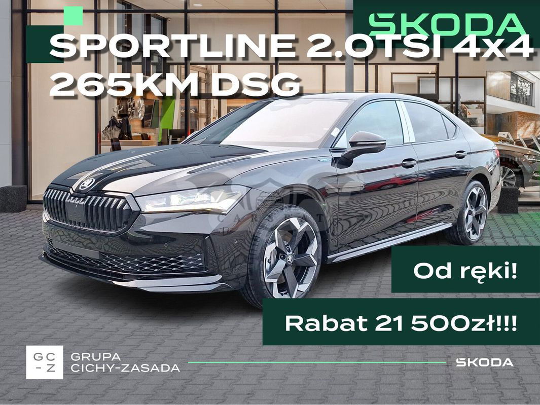 Skoda Superb VI 2.0 TSI 4x4 Sportline DSG 2024