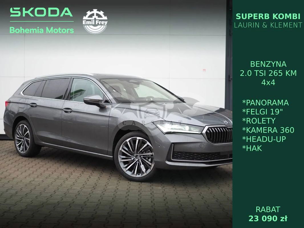 Skoda Superb VI 2.0 TSI 4x4 L&K DSG 2024
